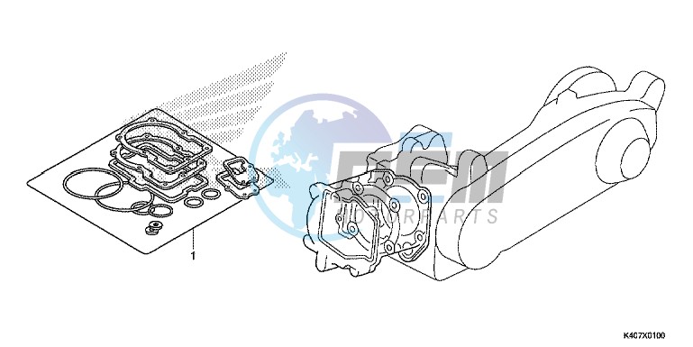 GASKET KIT A