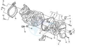 W4 6V 50 drawing CRANKCASE COVER