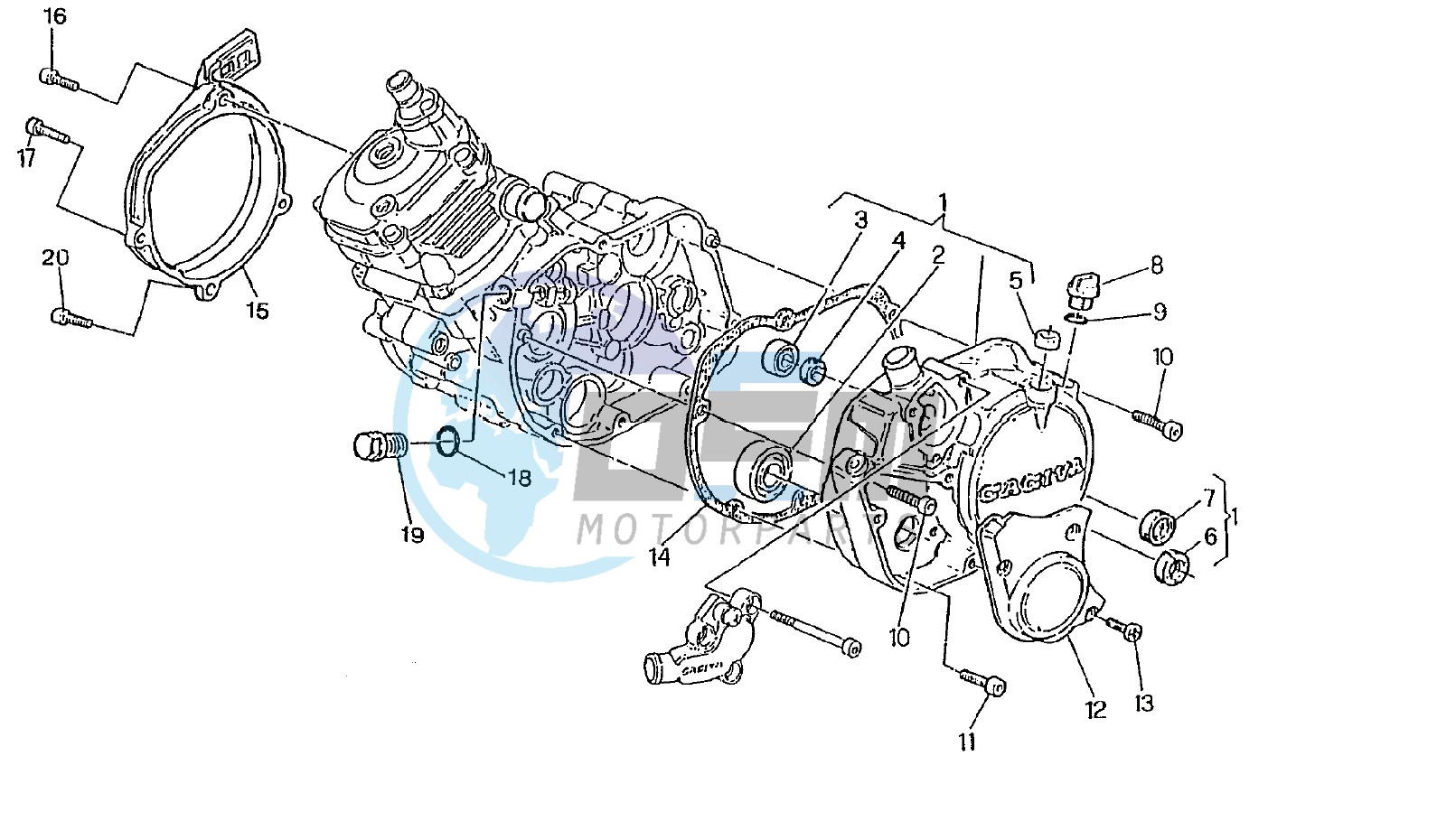 CRANKCASE COVER