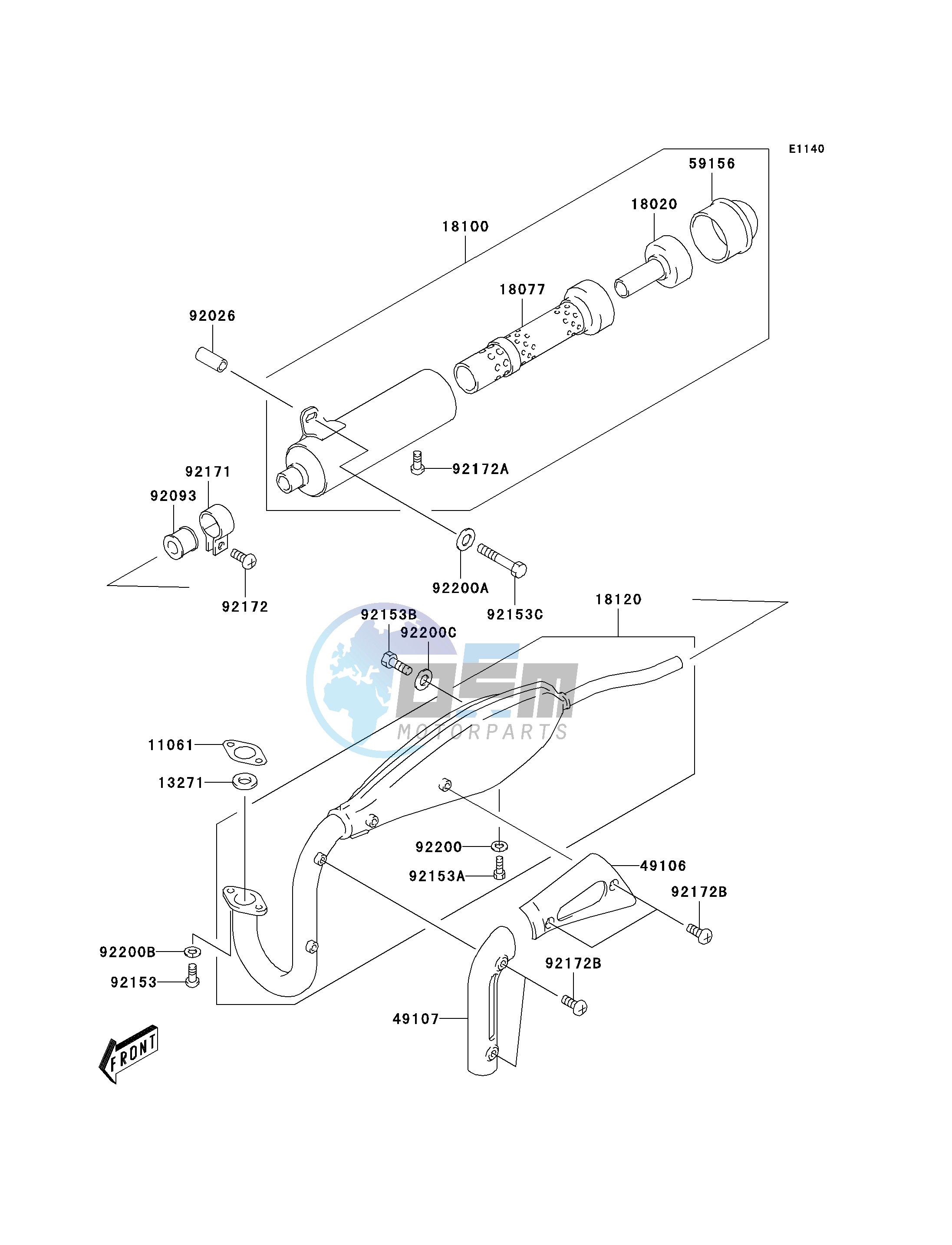 MUFFLER-- S- -