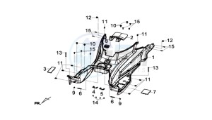 GTS 300I ABS L6 drawing FOOTREST