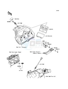 NINJA_ZX-10R ZX1000JBF FR GB XX (EU ME A(FRICA) drawing Fuel Injection