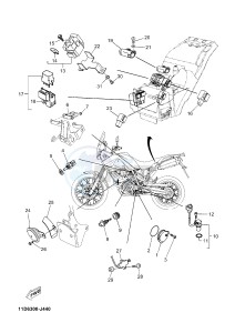 XT660Z TENERE (2BD6 2BD6 2BD6) drawing ELECTRICAL 2