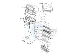 YZF R46 600 drawing INTAKE