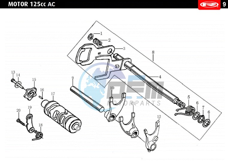 PRE-SELECTOR GEAR