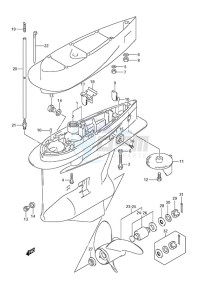 DF 225 drawing Gear Case