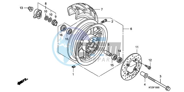 FRONT WHEEL