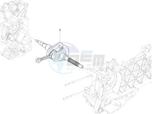 150 4T 3V ie Primavera (EMEA, LATAM) EQR) drawing Crankshaft