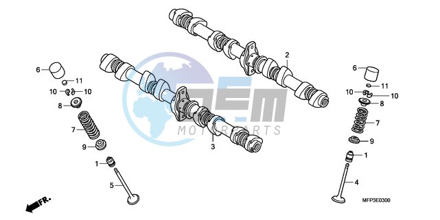 CAMSHAFT/VALVE