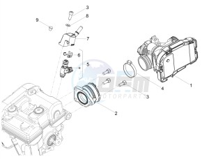 RX 125 E4 (EMEA) drawing Throttle body