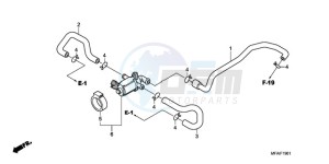 CBF1000A9 Europe Direct - (ED) drawing AIR INJECTION CONTROL VALVE