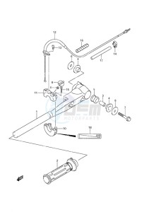 DF 2.5 drawing Tiller Handle