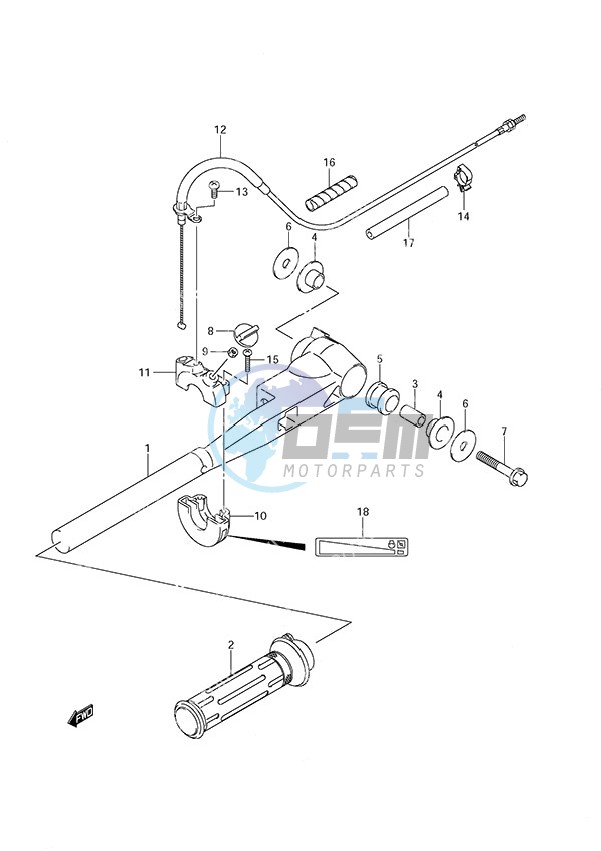 Tiller Handle