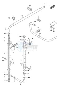 DF 250 drawing Fuel Injector