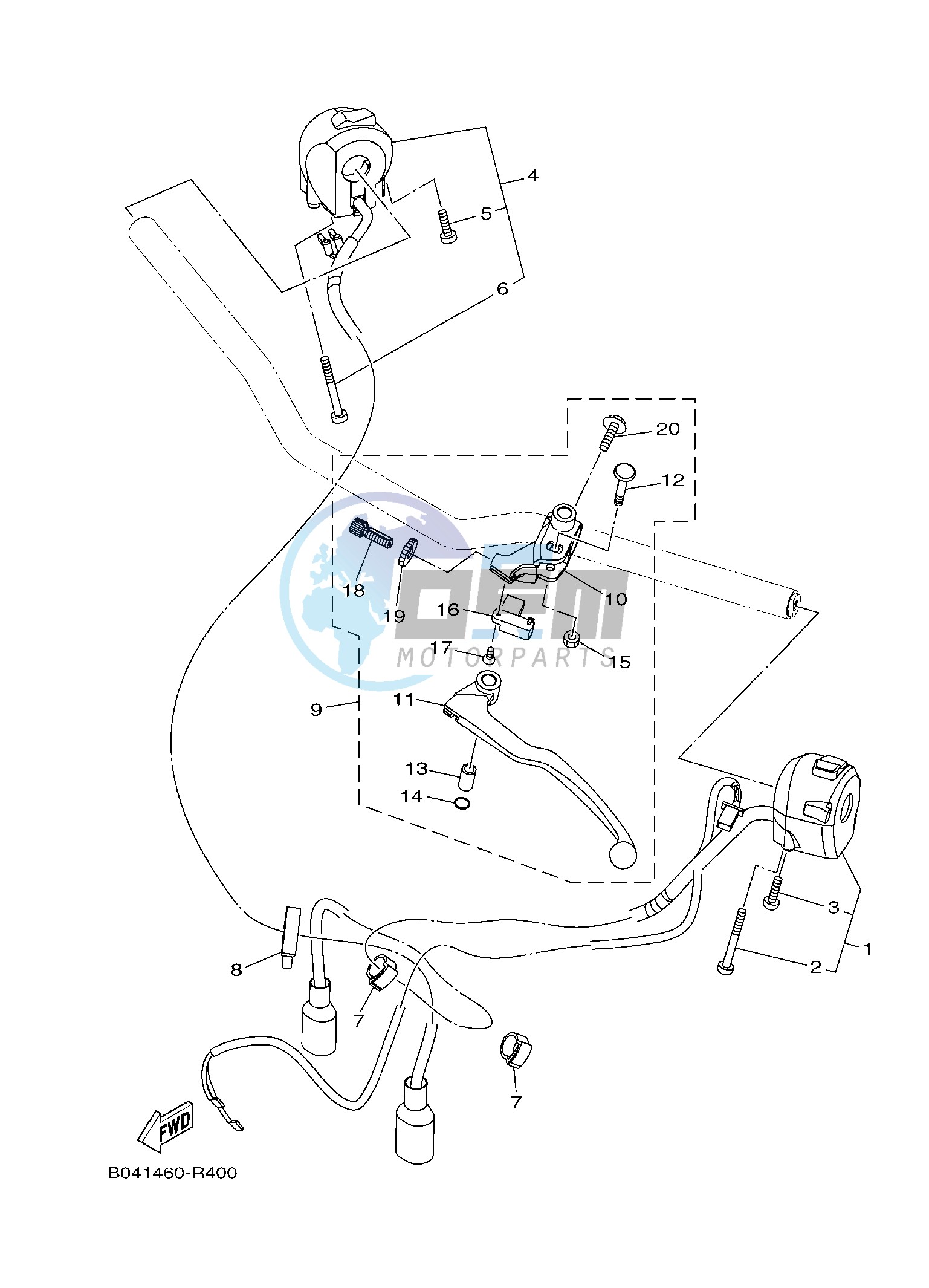 HANDLE SWITCH & LEVER