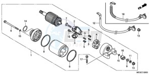 VT750CA9 Korea - (KO / ST) drawing STARTER MOTOR