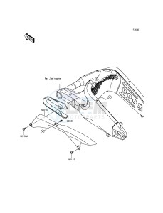 NINJA_ZX-6R_ABS ZX636FEF FR GB XX (EU ME A(FRICA) drawing Chain Cover