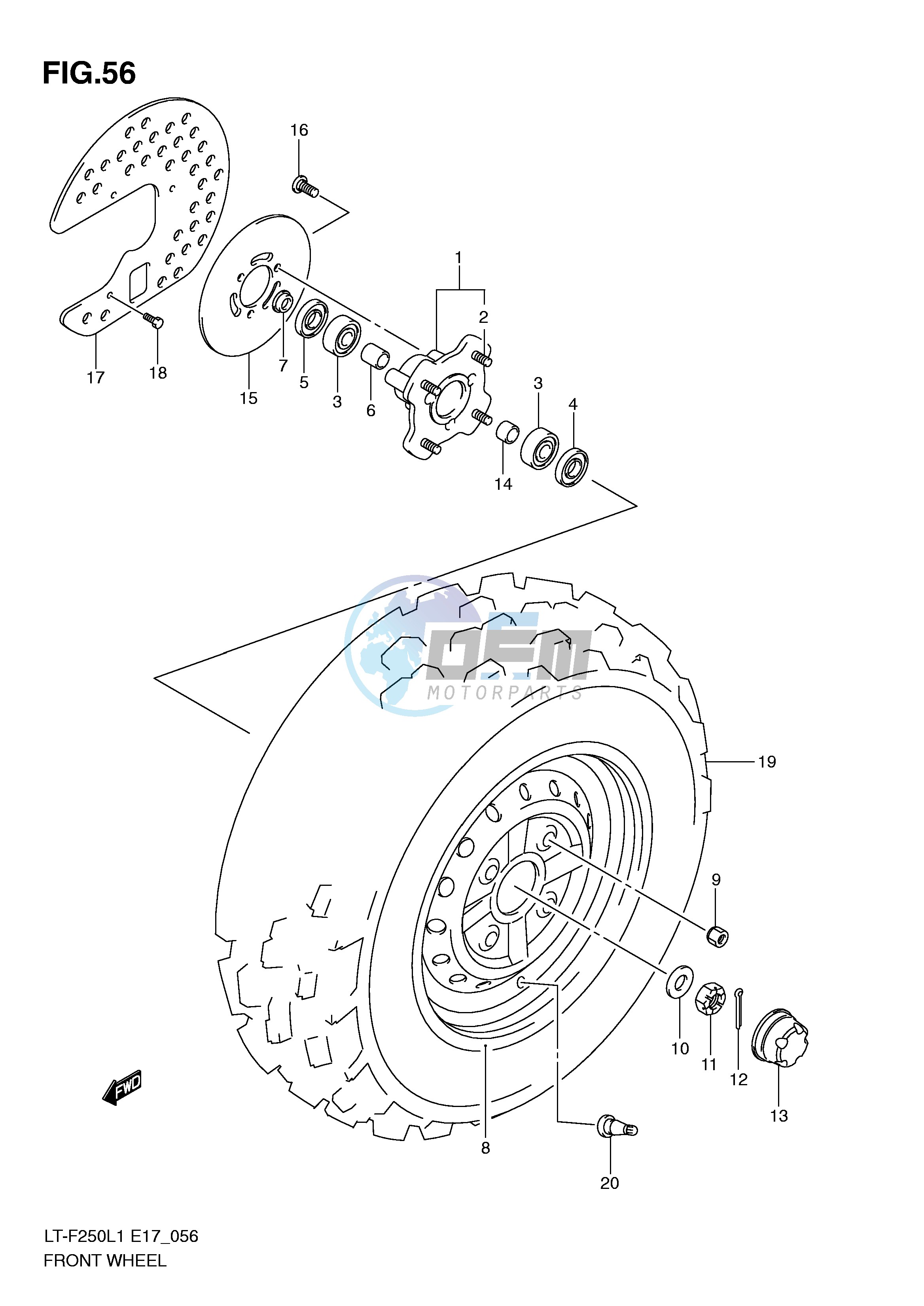 FRONT WHEEL