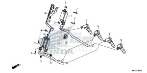 CB650FAH 2ED - (2ED) drawing IGNITION COIL