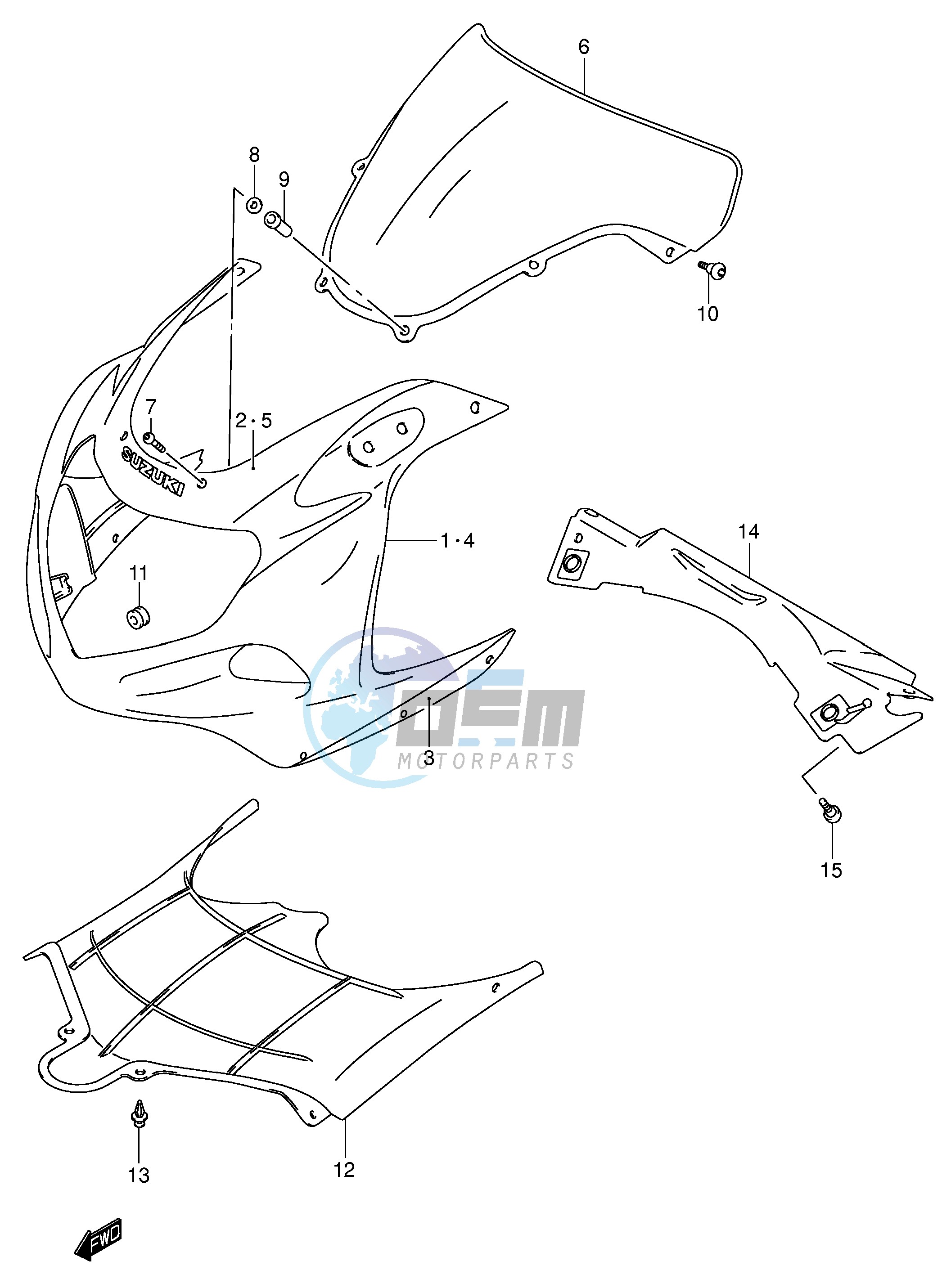 COWLING BODY (MODEL K1)