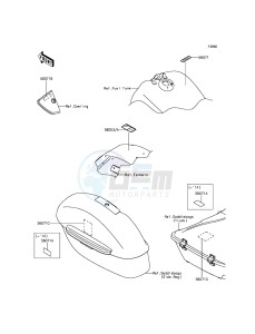 VULCAN_1700_VOYAGER_ABS VN1700BGF GB XX (EU ME A(FRICA) drawing Labels