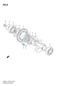 GZ250 (P3) drawing CRANK BALANCER