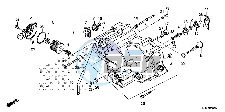 FRONT CRANKCASE COVER