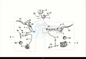 JET 14 200I (XC20W1-EU) (M1) drawing ABS BRAKE SYSTEM ASSY