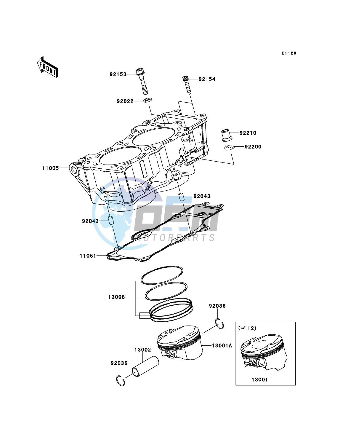 Cylinder/Piston(s)