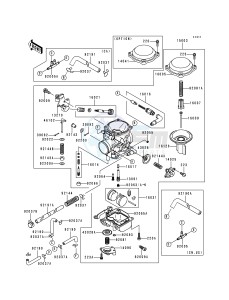 VN 800 A [VULCAN 800] (A1-A5) [VULCAN 800] drawing CARBURETOR