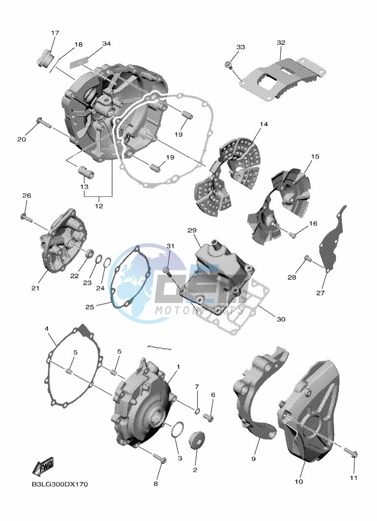 CRANKCASE COVER 1