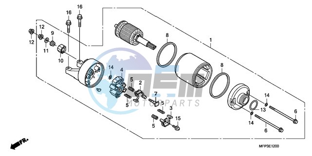 STARTING MOTOR