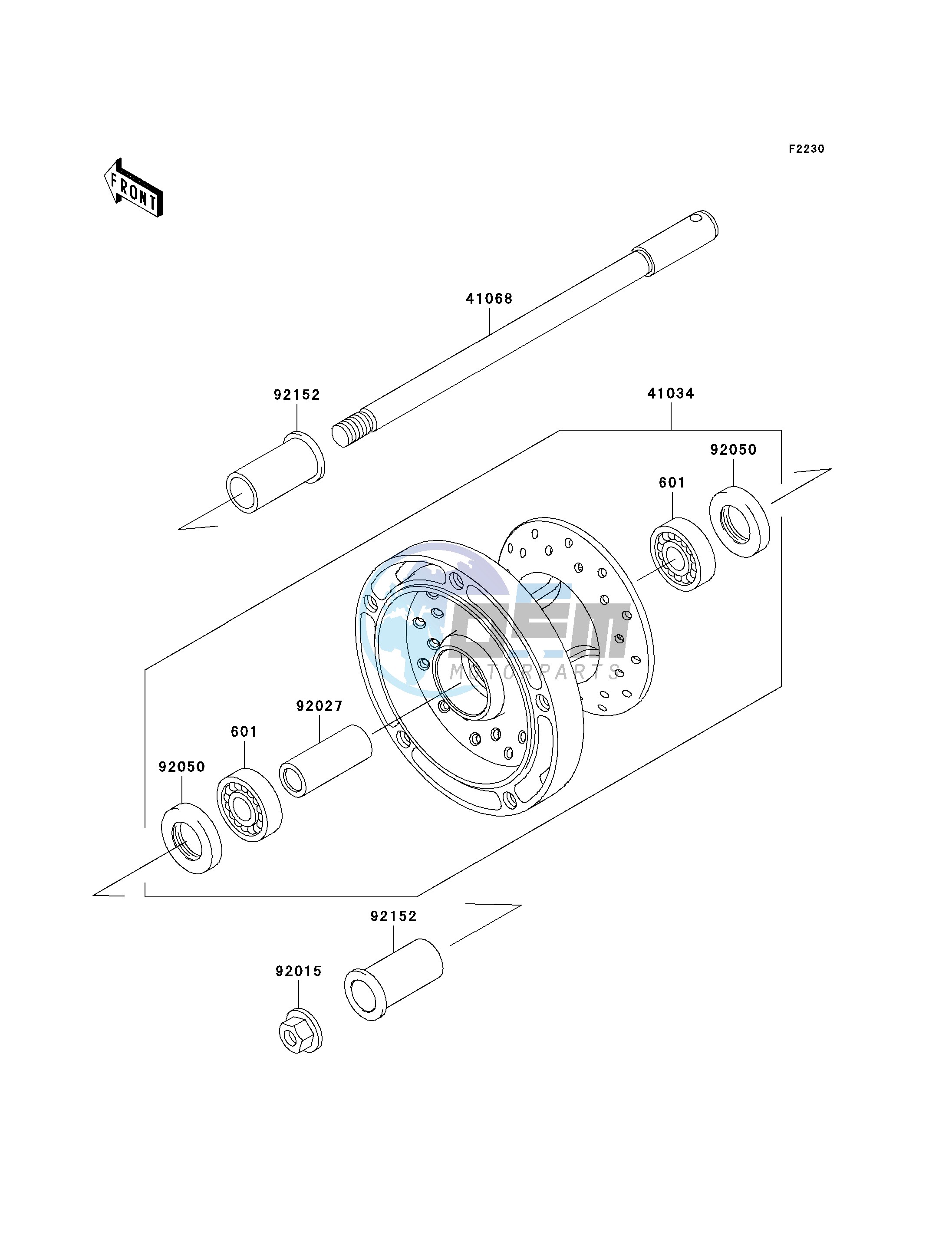 FRONT WHEEL