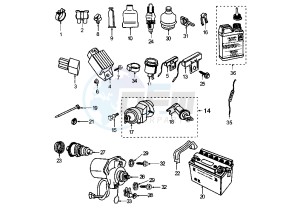 ELYSEO - 100 cc drawing ELECTRICAL DEVICES MY00-01