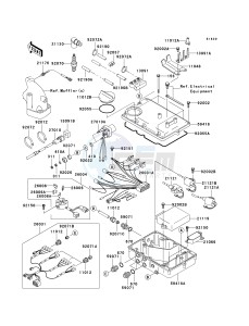 JT 900 E [900 STX] (E6F) E6F drawing IGNITION SYSTEM