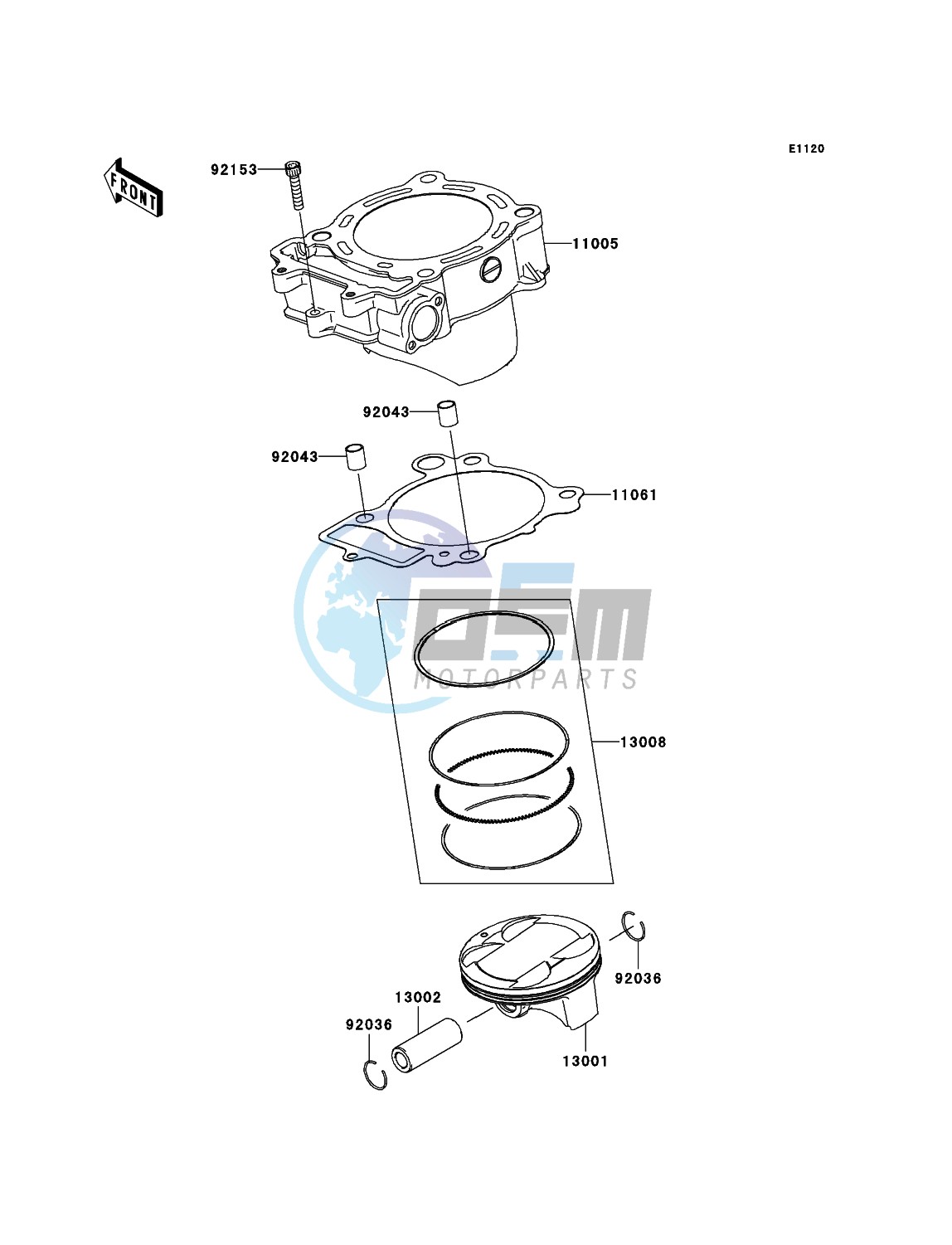 Cylinder/Piston(s)