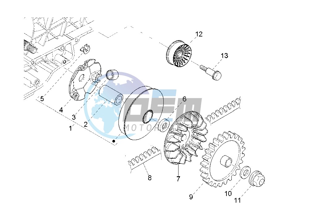 Driving pulley