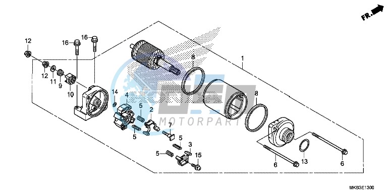 STARTER MOTOR