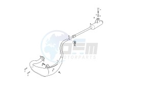 GPR RACING - 50 CC VTHGR1D1A EU2 drawing EXHAUST