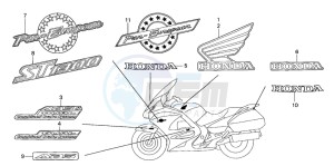 ST1300 drawing MARK