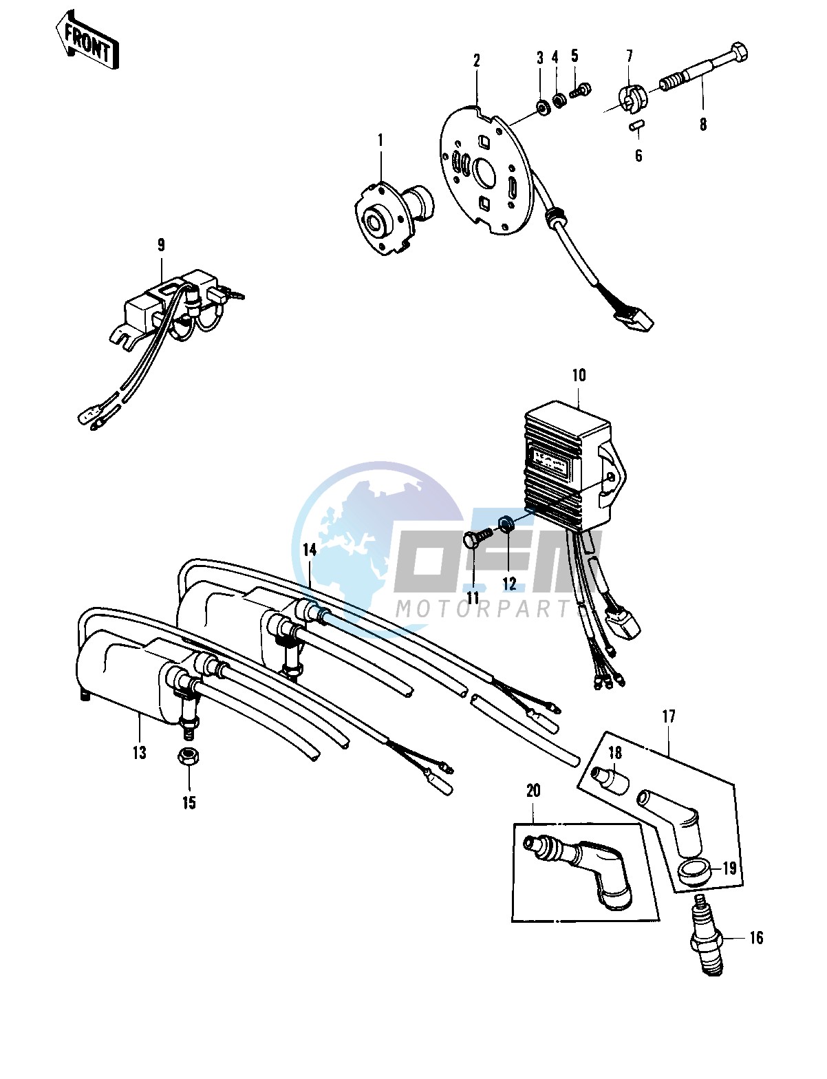 IGNITION -- KZ1000-B4- -