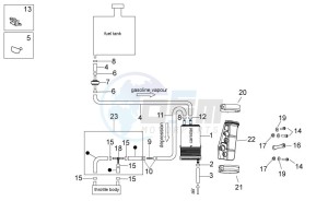 RSV4 1000 Racing Factory L.E. (EMEA, APAC) (AUS, CP, EU, GB, J, MAL, NZ, RI, VN) drawing Fuel vapour recover system