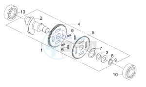 QUADLANDER 250 drawing BALANCE SHAFT