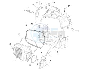 Liberty 150 4t e3 moc drawing Cylinder head cover