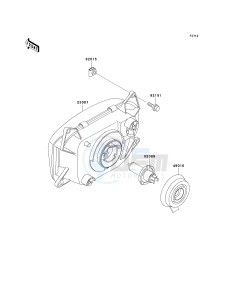 ZG 1000 A [CONCOURS] (A6F) A6F drawing HEADLIGHT-- S- -