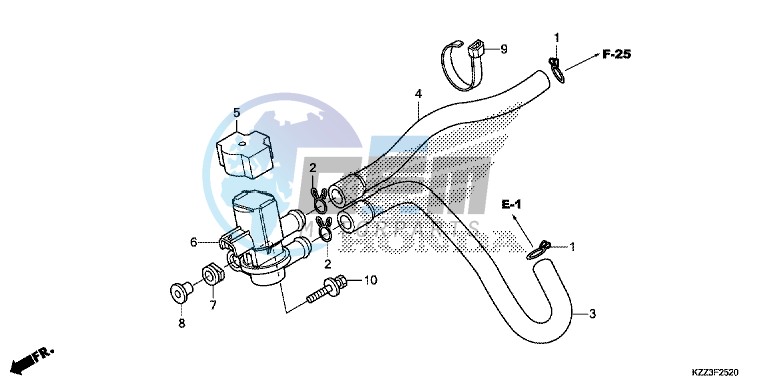 AIR INJECTION SOLENOID VALVE