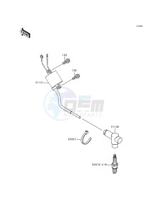 KX 250 L [KX250] (L2) [KX250] drawing IGNITION SYSTEM