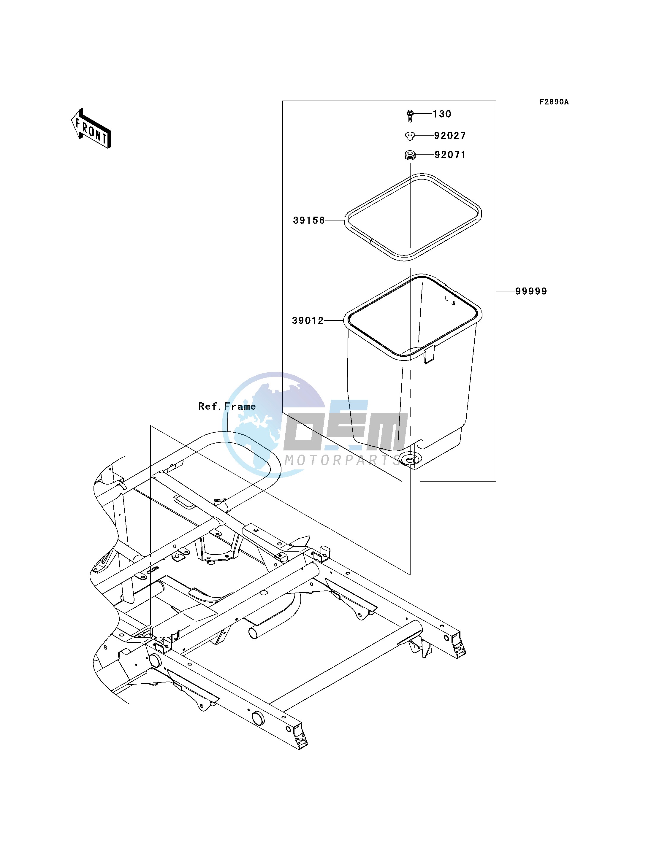 OPTIONAL PARTS-- FRAME- -