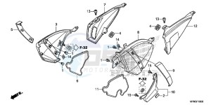 CB1000RAF CB1000R 2ED - (2ED) drawing SIDE COVER