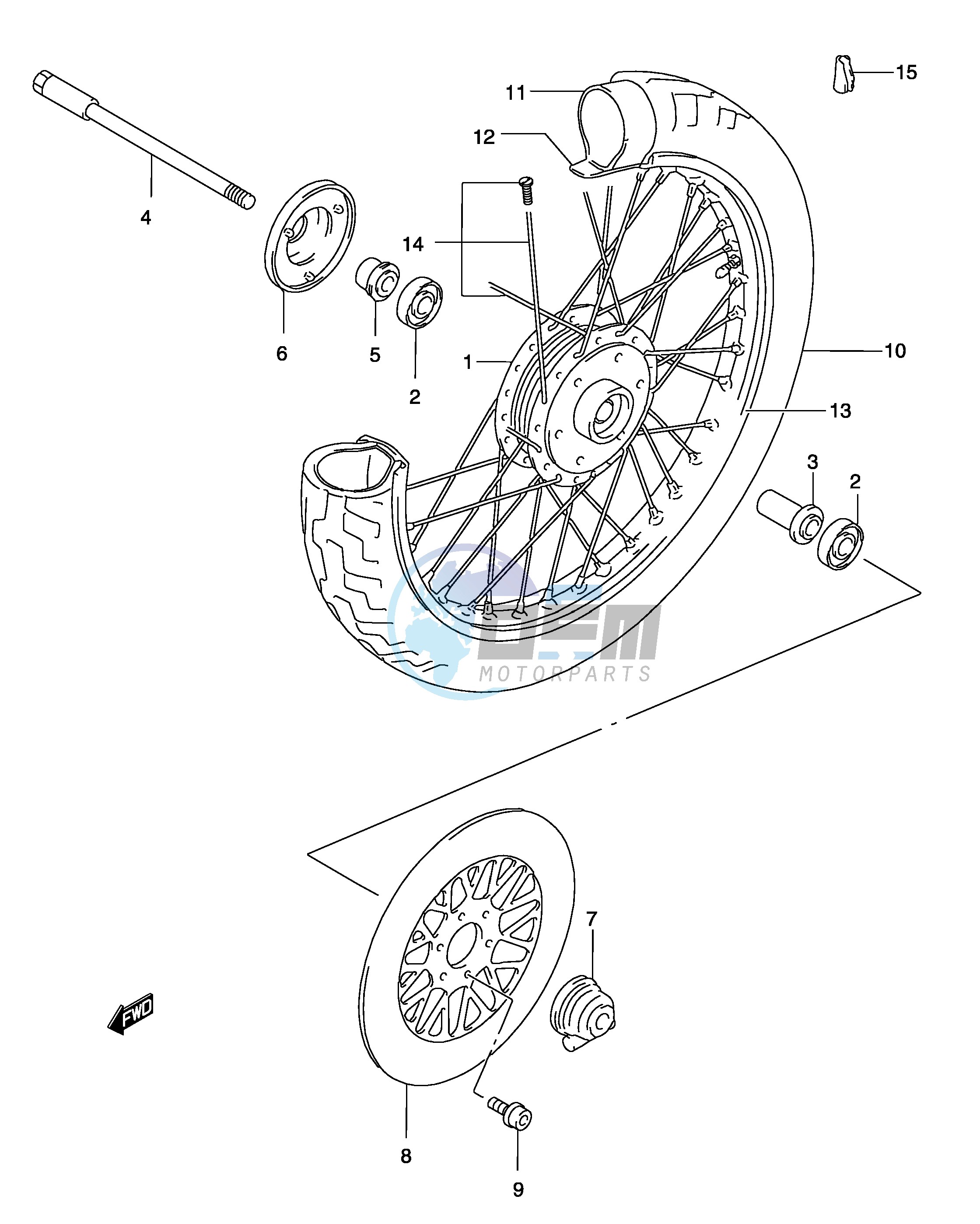 FRONT WHEEL